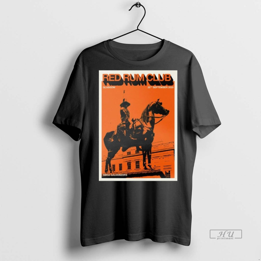Officials Red Rum Club Glasgow September 25th 2025 Swg3 Galvanizers Tee Shirt Sweater