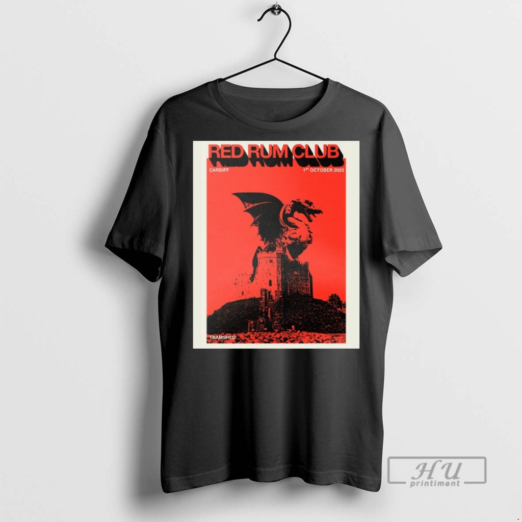 Officials Red Rum Club October 1 2025 Tramshed Cardiff Uk T Shirts