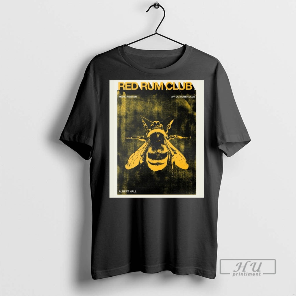 Officials Red Rum Club October 2 2025 Albert Hall In Manchester Uk T Shirts