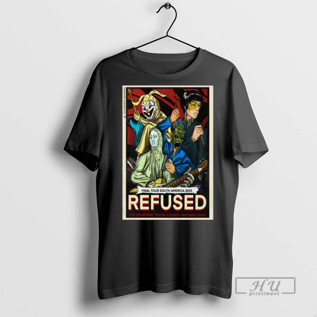 Officials Refused Nov 3 2025 Teatro Coliseo In Santiago Chile T Shirt