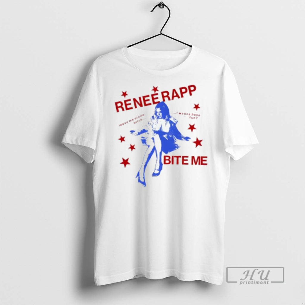 Officials Renee Rapp Pink Bite Me Tour T Shirt