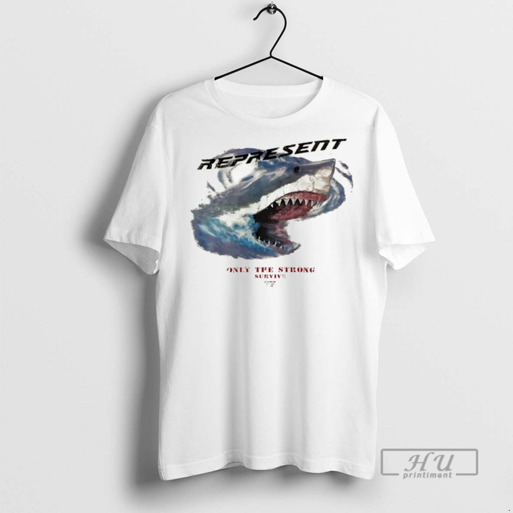 Officials Represent Only The Strong Survive Shark T Shirts