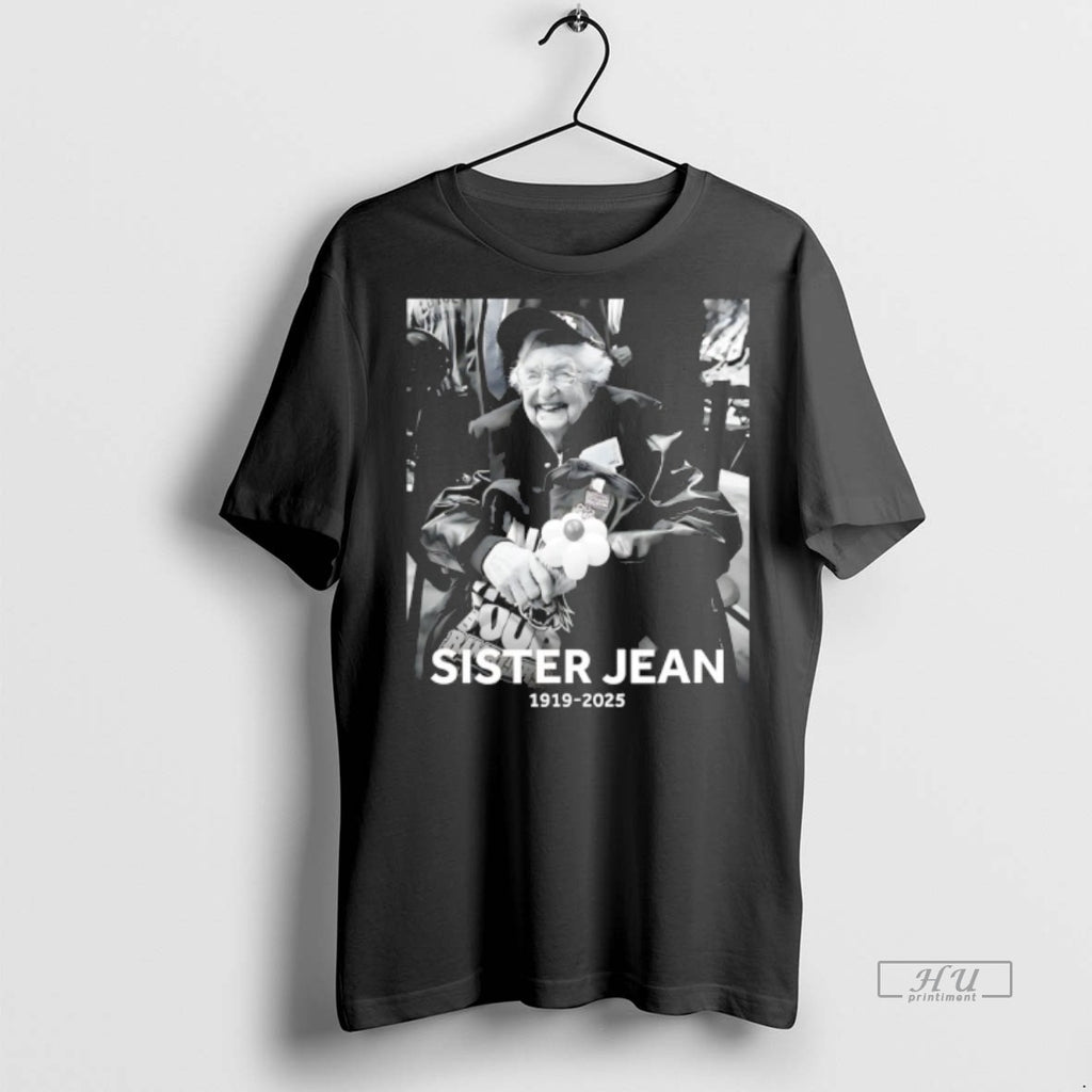Officials Rest In Peace Sister Jean 1919 2025 Tee Shirt Sweater