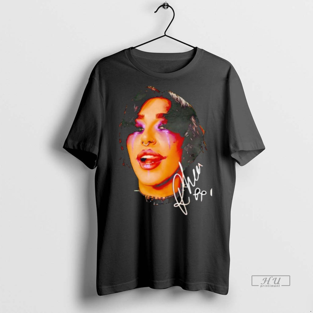 Officials Rhea Ripley Womens Wrestler Signature Tee Shirt Sweater