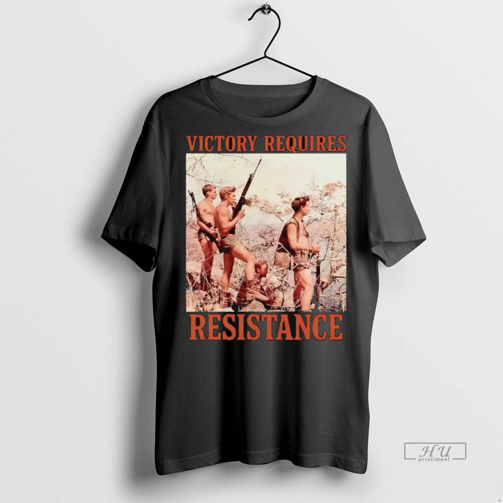 Officials Rhodesian Light Infantry Victory Requires Resistance T Shirt Sweater