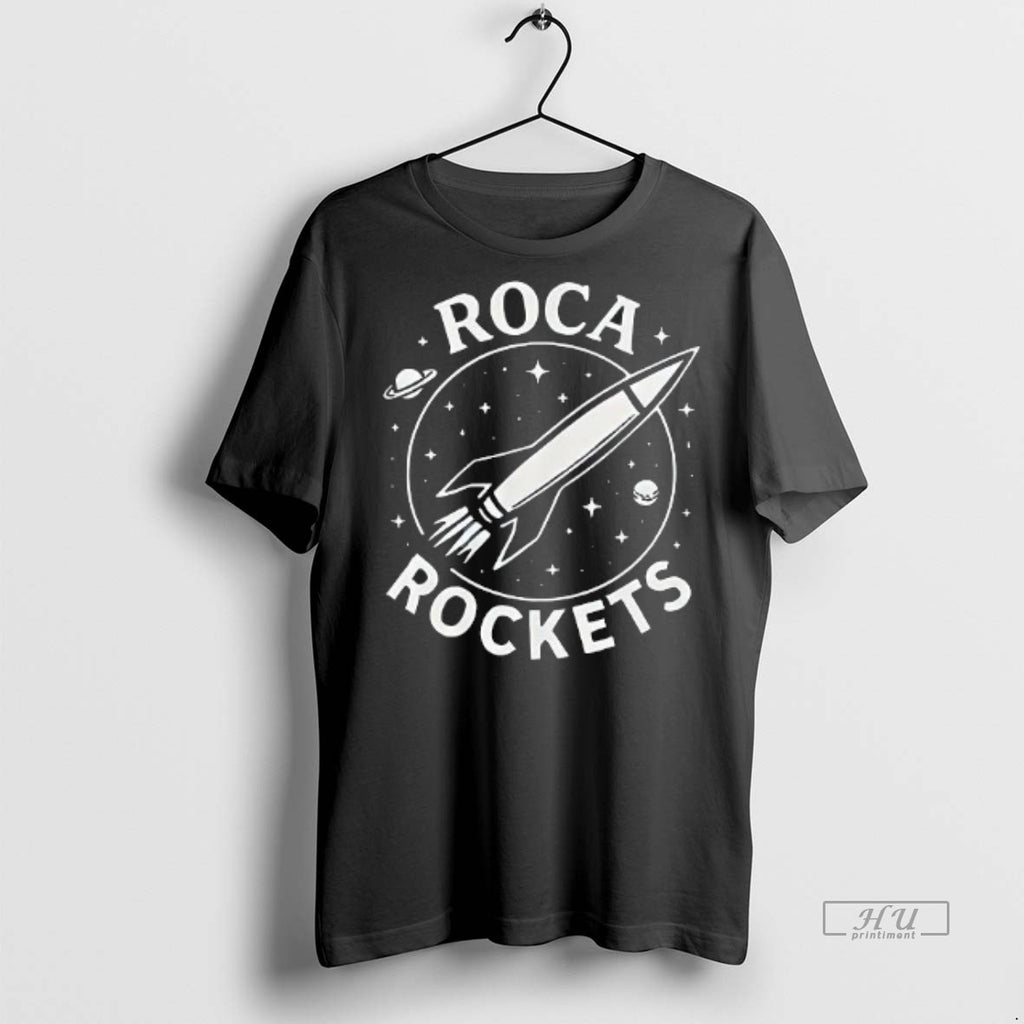 Officials Roca Rockets Cute Mascot Tee Shirt Sweater