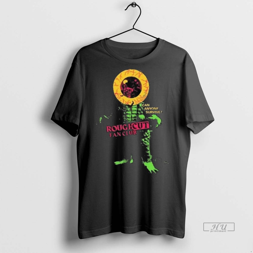 Officials Rough Cut Fan Club Can Anyone Survive Long Sleve Tee Shirt Sweater