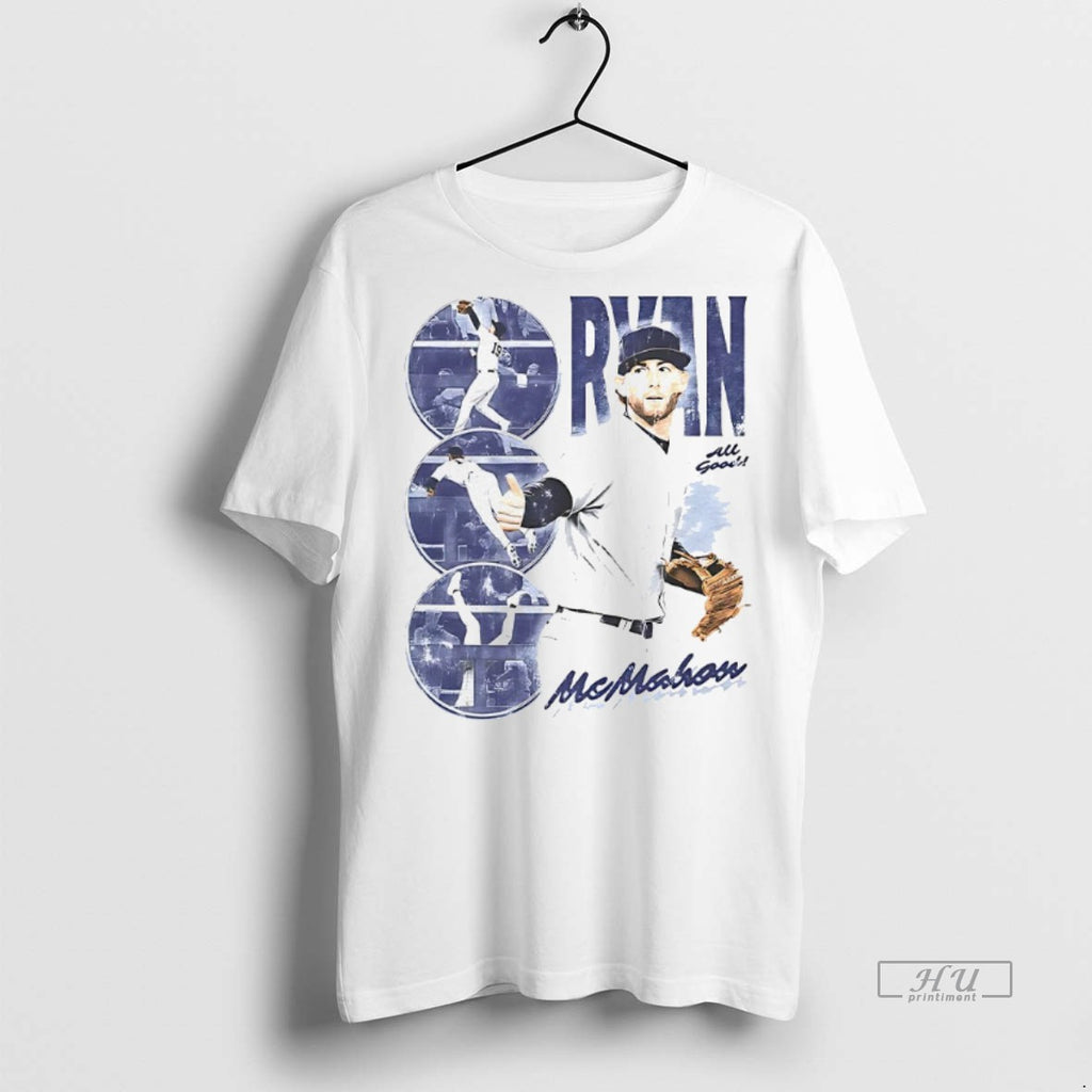 Officials Ryan Mcmahon New York Yankees Spectacular Catch Tee Shirt Sweater