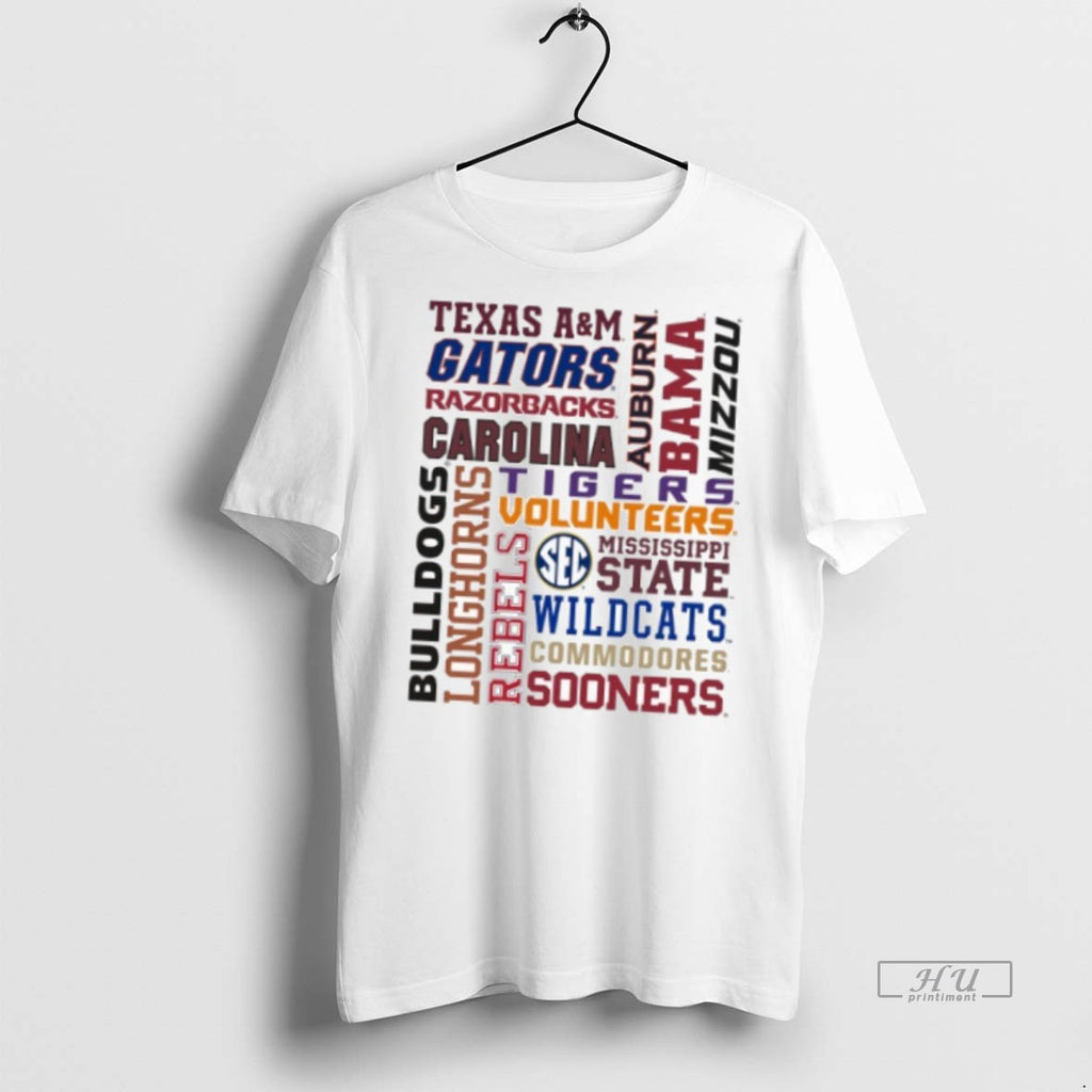 Officials Sec Font Family Teams T Shirt Sweater