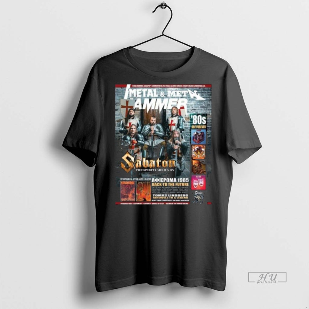 Officials Sabaton On The Cover Of Metal Hammer Greece October Issue 2025 The Spirit Carries