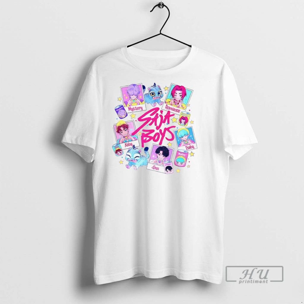 Officials Saja Boys Kpop Soda Pop Jinu Rumi Kpop Demon Hunters T Shirt Sweatshirt Hoodies