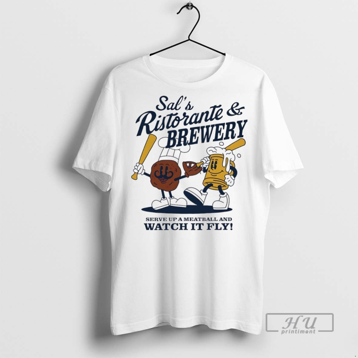 Officials Sal Frelick Milwaukee Brewers Sals Ristorante And Brewery Superstar Cartoon T Shirt