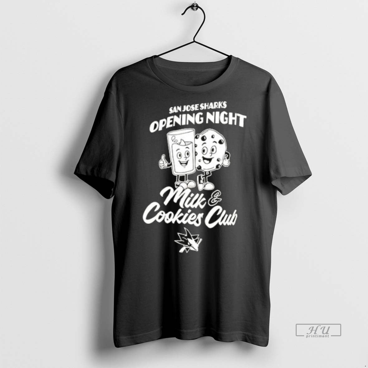 Officials San Jose Sharks Opening Night Milk And Cookies Club Ceramic Ceramic And Classic Dad
