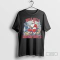 Officials Santa Claus Jingle Bells Shotgun Shells Christmas T Shirt