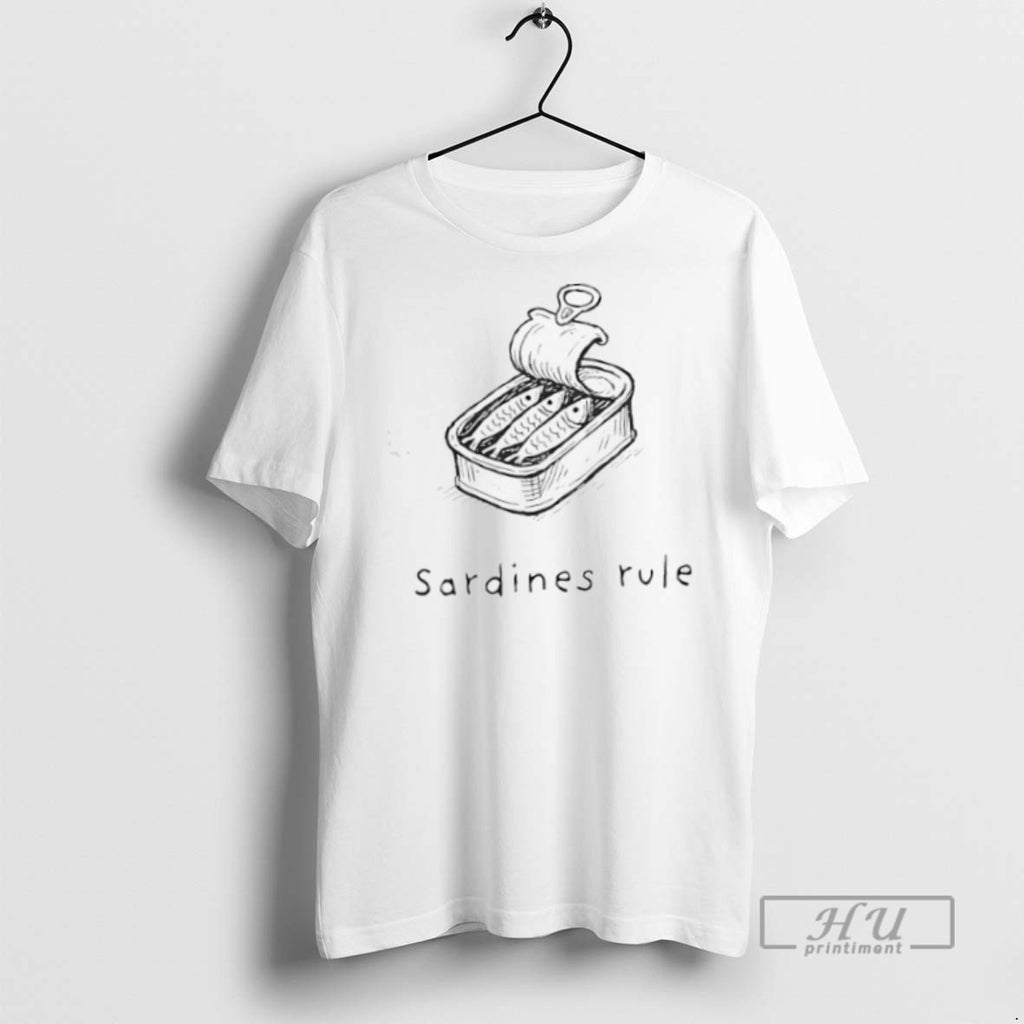 Officials Sardines Rule Fish T Shirt