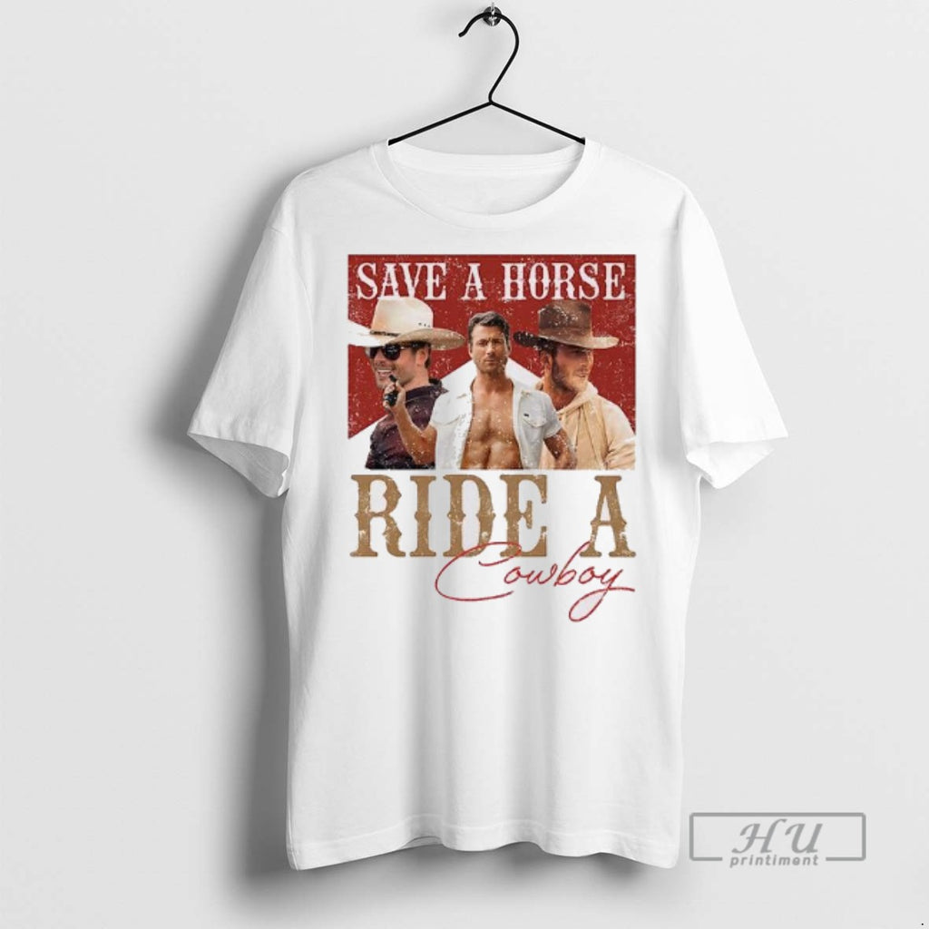 Officials Save A Horse Ride A Cowboy T Shirt