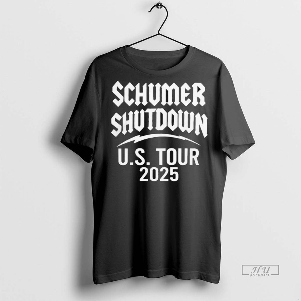 Officials Schumer Shutdown Us Tour 2025 Government Shutdown Tee Shirt Sweater