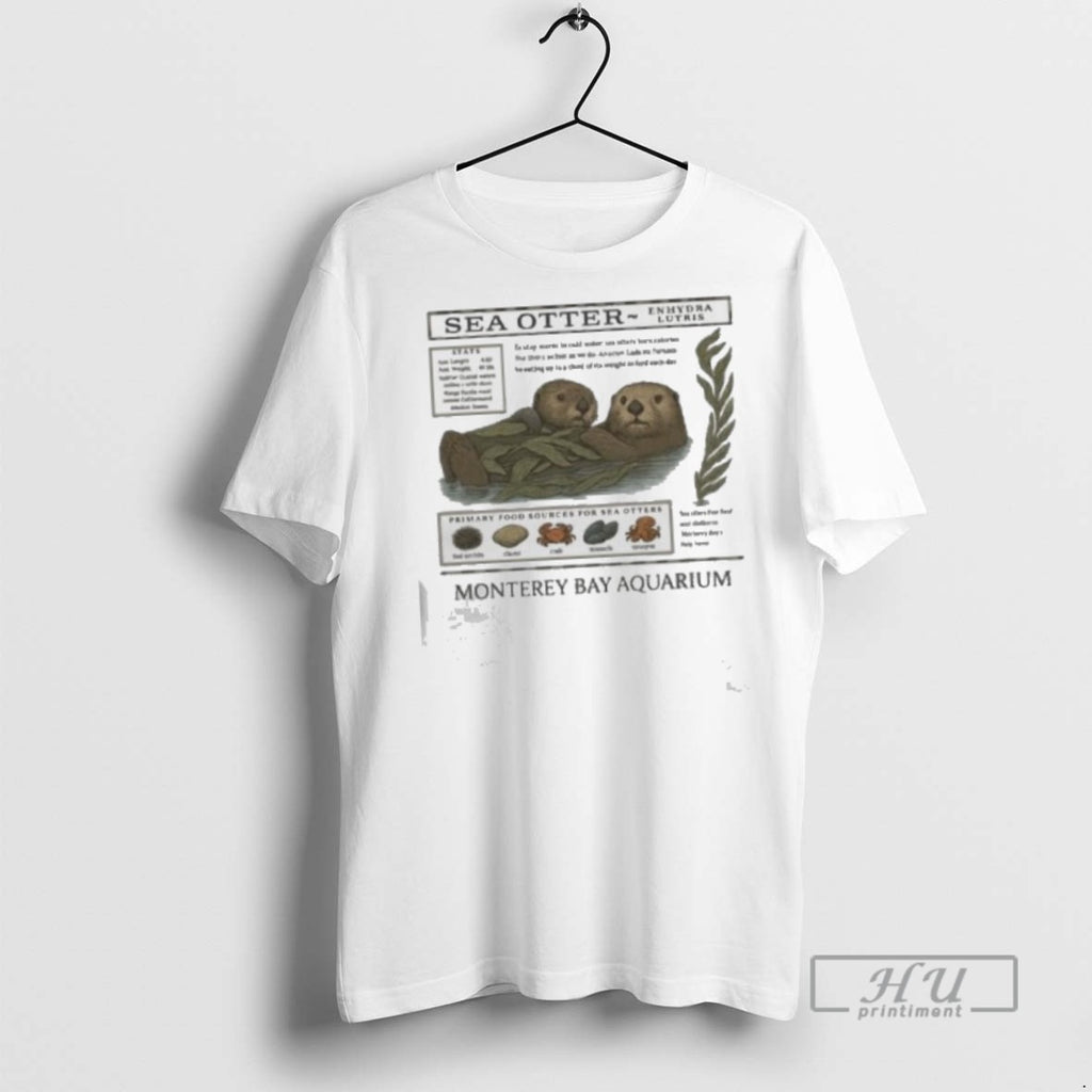 Officials Sea Otter Monterey Bay Aquarium T Shirt