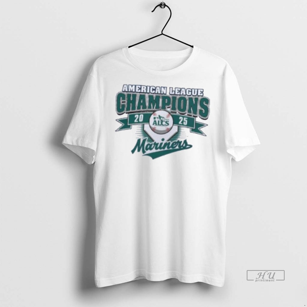Officials Seattle Mariners 2025 American League Champions Champions Alcs T Shirt Sweater