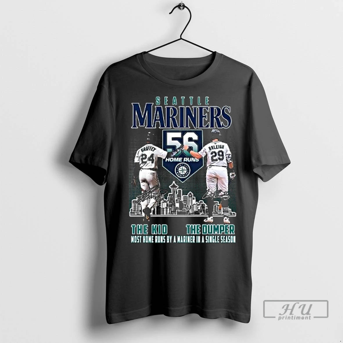 Officials Seattle Mariners Griffey Raleigh 56 Home Runs The Kid The Dumper Most Home Runs