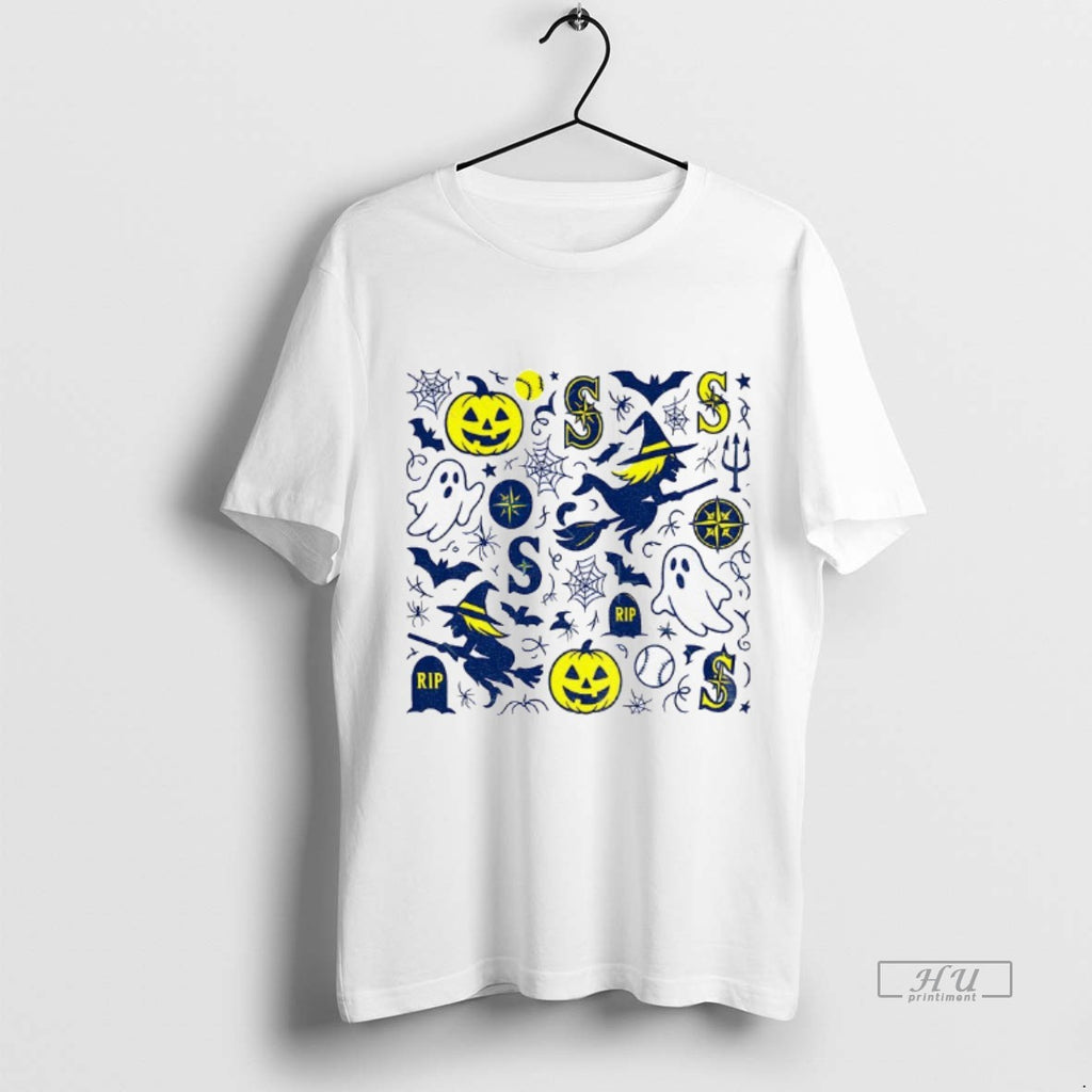 Officials Seattle Mariners Inspired Modern Halloween Tee Shirt Sweater