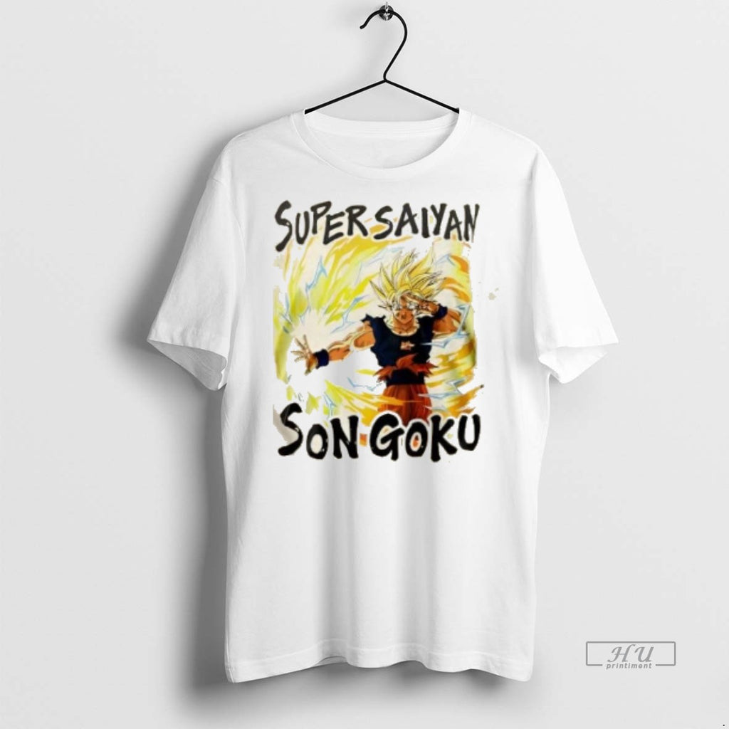 Officials Seattle Mariners Julio Rodriguez Super Saiyan Son Goku 2 Sided Tee Shirt Sweater