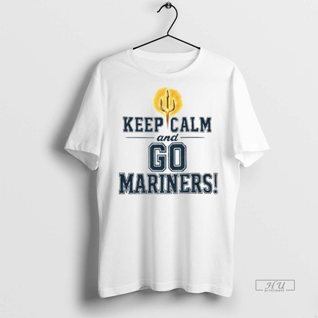 Officials Seattle Mariners Baseball Keep Calm And Go Mariners Tee Shirt Sweater