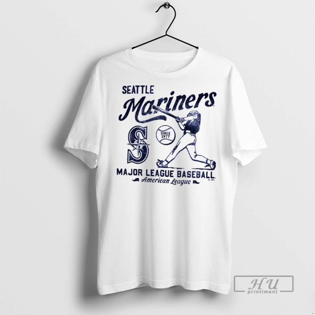 Officials Seattle Mariners Since 1977 Major League Baseball American League T Shirt Sweatshirt Hoodies
