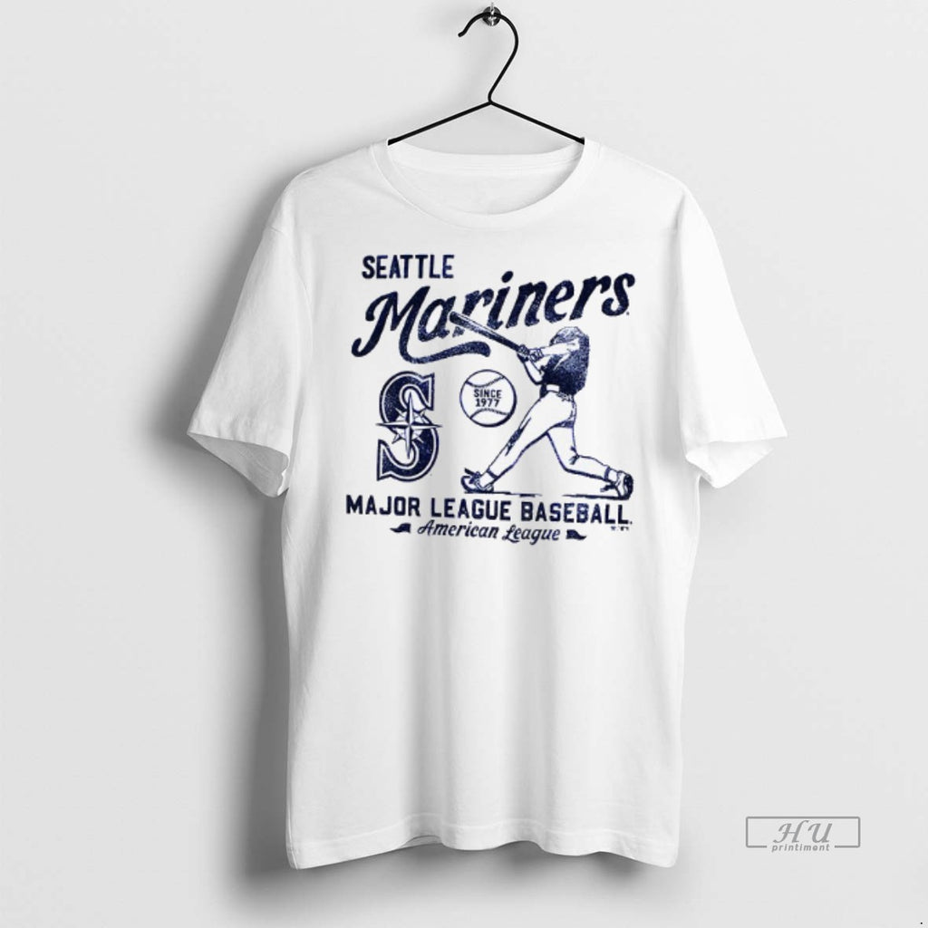 Officials Seattle Mariners Since 1977 Major League Baseball American League Tee Shirt Sweater