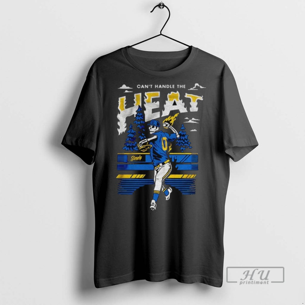 Officials Seattle Mariners Skeleton Cant Handle The Heat T Shirt Sweatshirt Hoodies