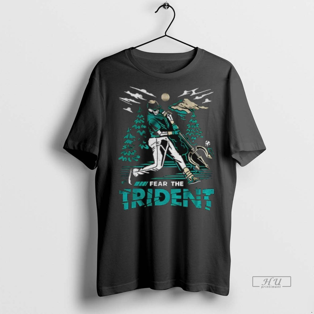 Officials Seattle Mariners Skeleton Fear The Trident Tee Shirt Sweater
