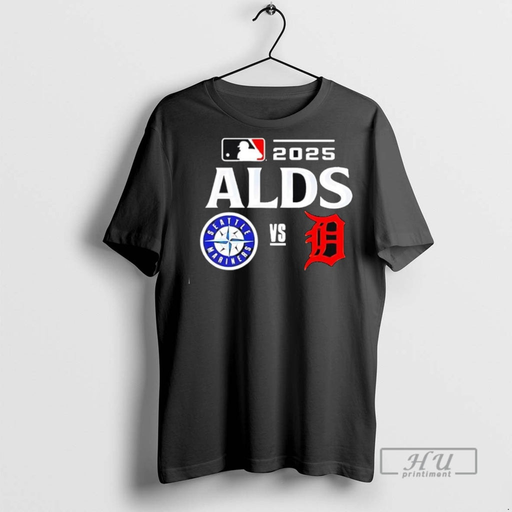 Officials Seattle Mariners Vs Detroit Tigers Alds Mlb 2025 T Shirt Sweatshirt Hoodies