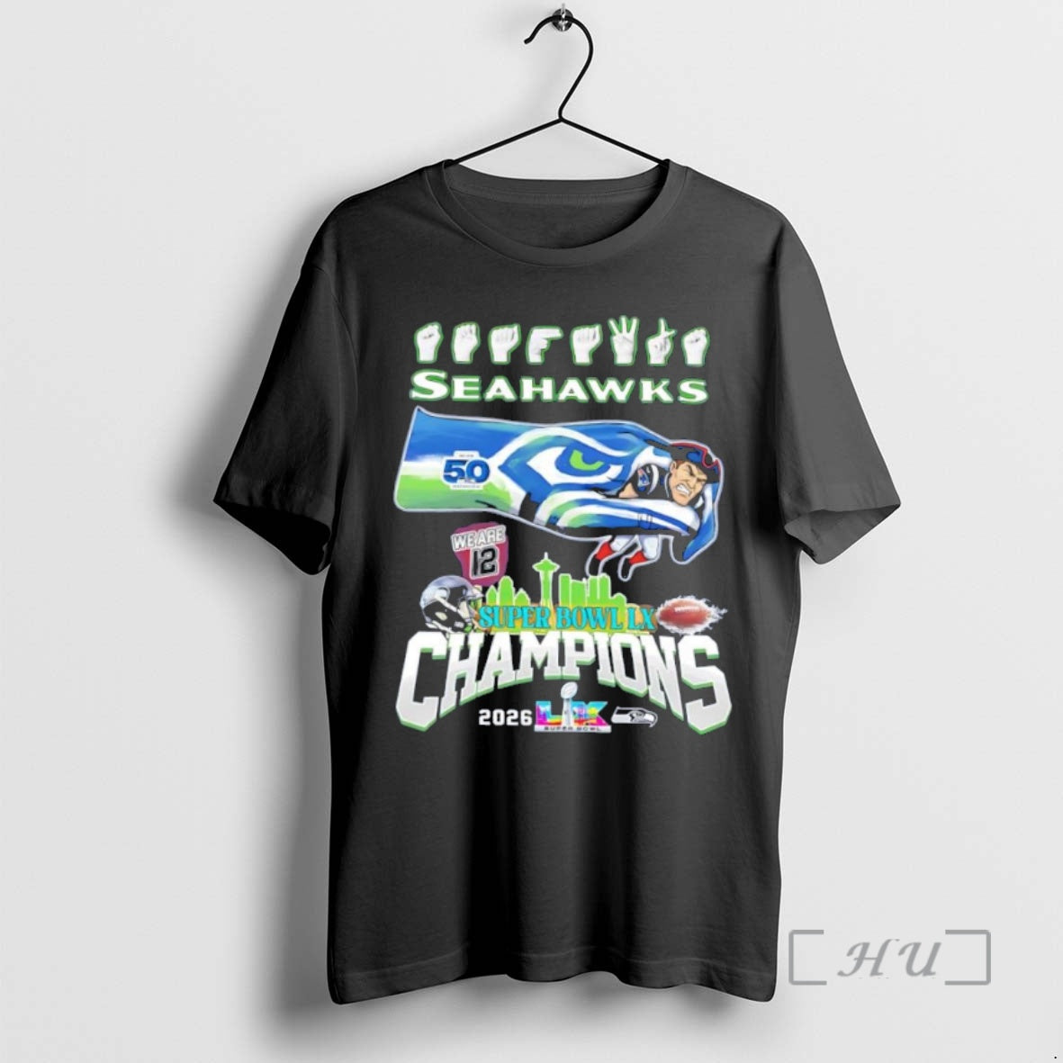 Officials Seattle Seahawks Super Bowl Lx Champions Language Handshapes