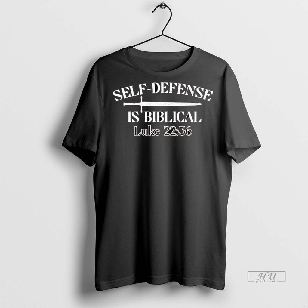 Officials Self Defense Is Biblical Luke 22 36 Tee Shirt Sweater