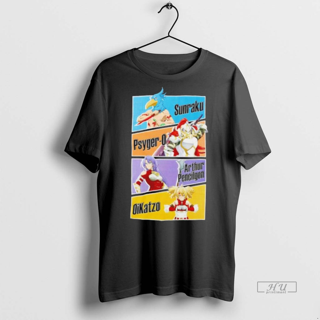 Officials Shangri La Frontier Character Panels Tee Shirt Sweater