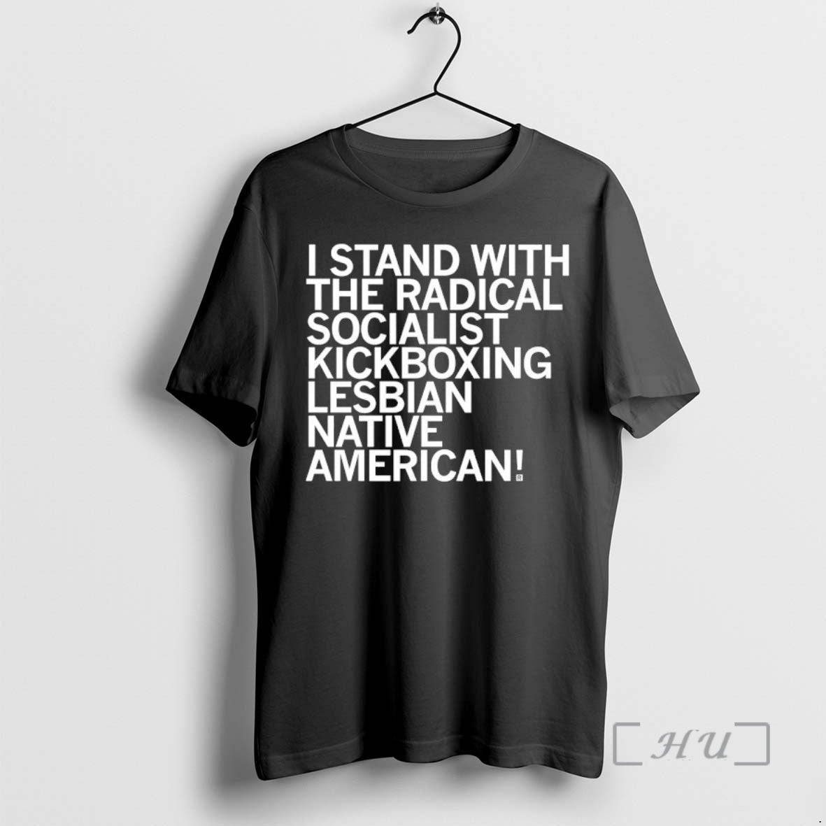 Officials Sharice I Stand With The Radical Kickboxing Lesbian Native American Premium T Shirts Sweater