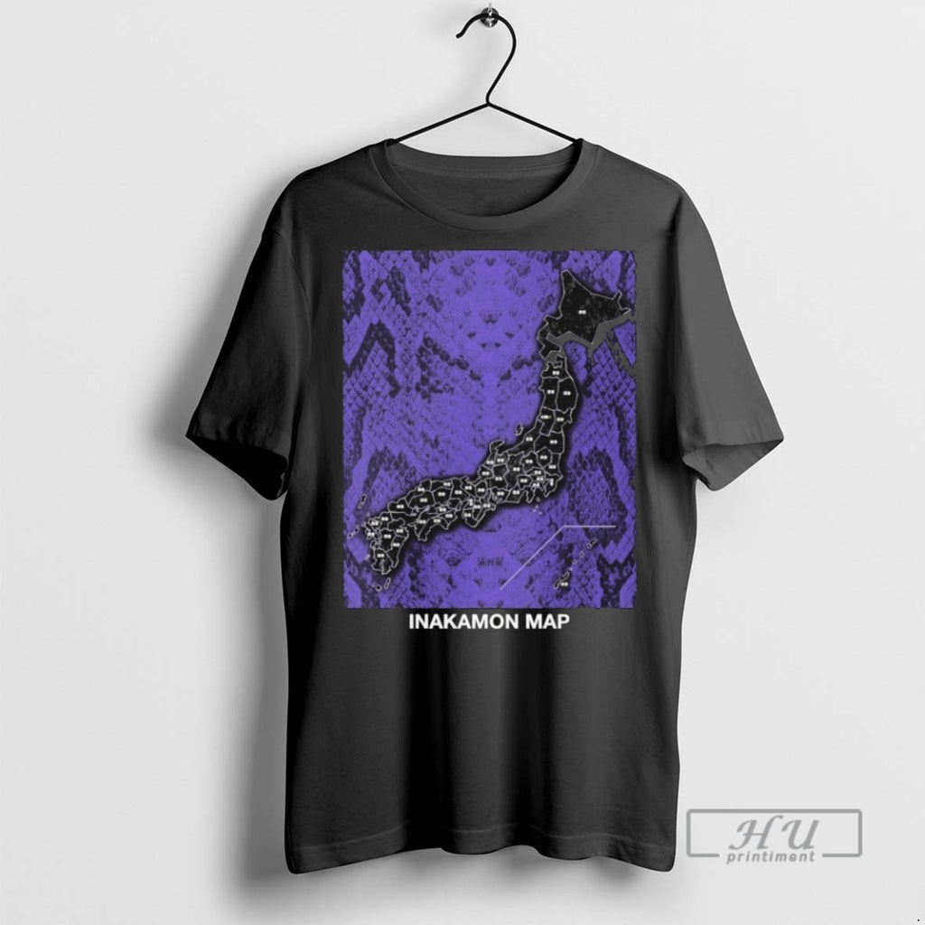 Officials Sho Hick Inakamon Map T Shirt