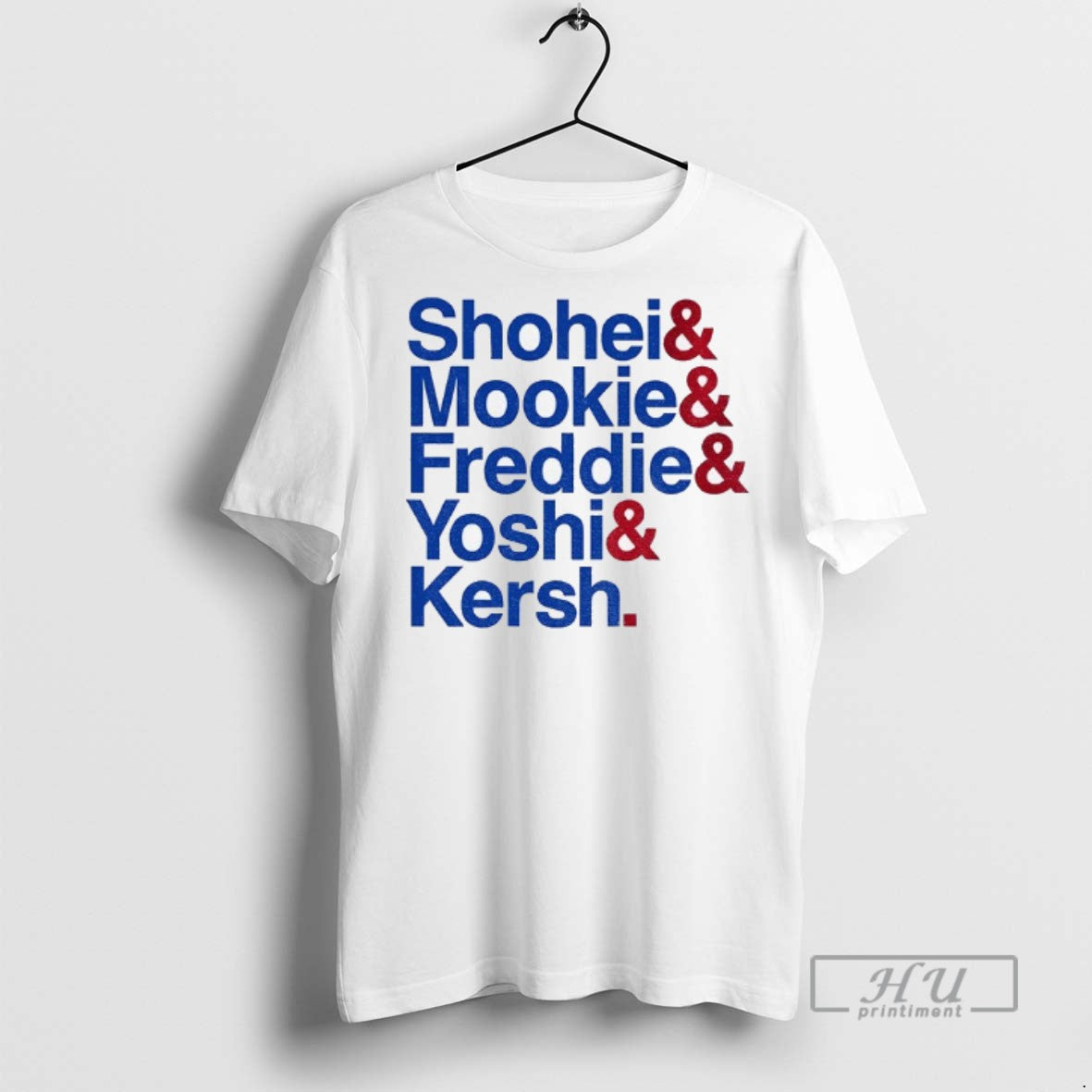 Officials Shohei Mookie Freddie Yoshi Kersh Los Angeles Dodgers Baseball Ampersand Stars 2025 T Shirts