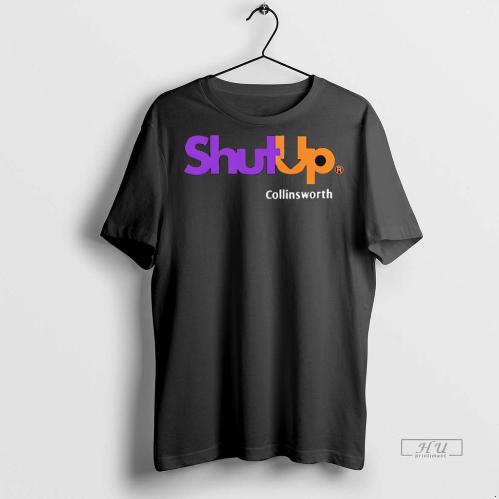 Officials Shut Up Collinsworth Logo T Shirt Sweater