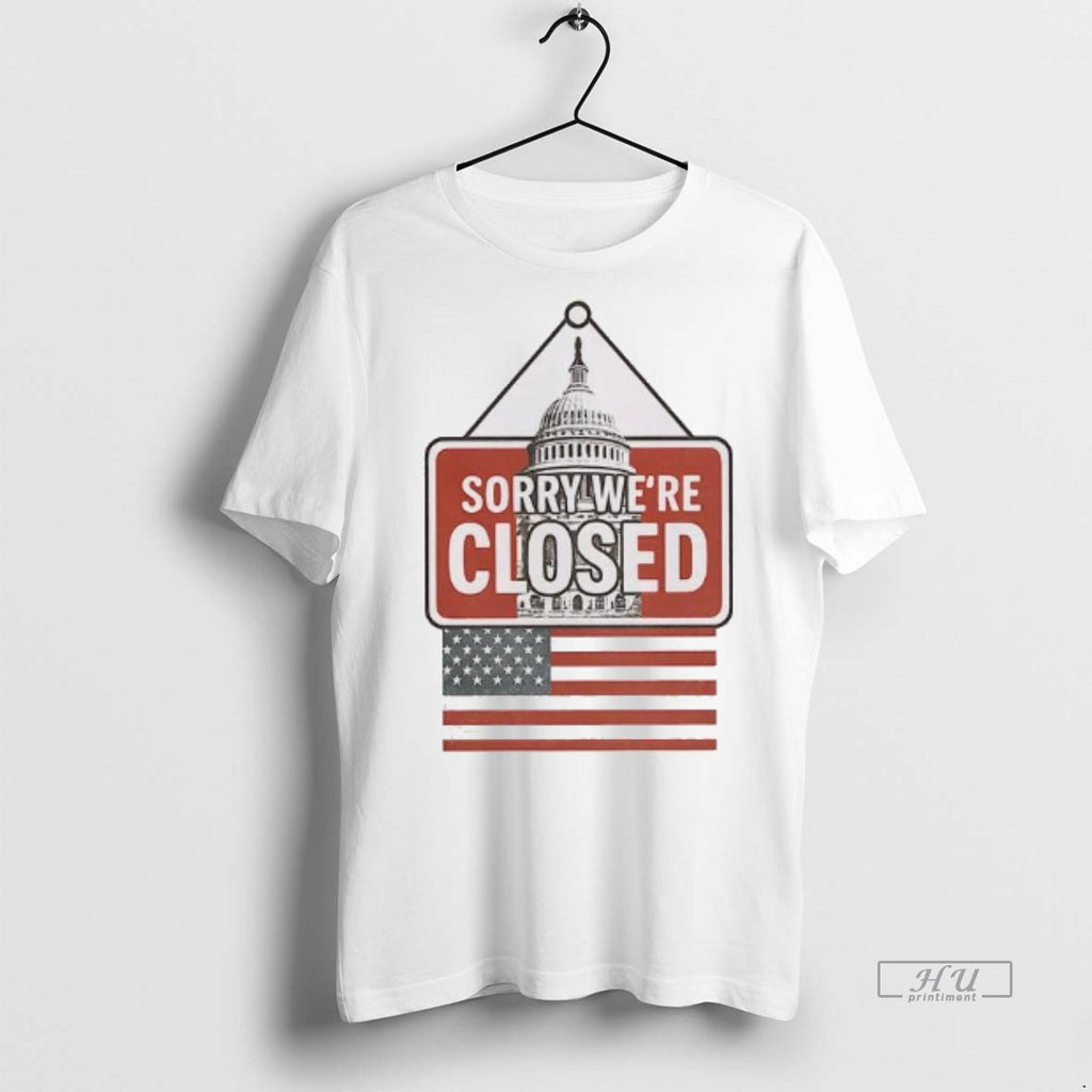 Officials Shutdown Survivor 2025 Sorry Were Closed Tee Shirt Sweater