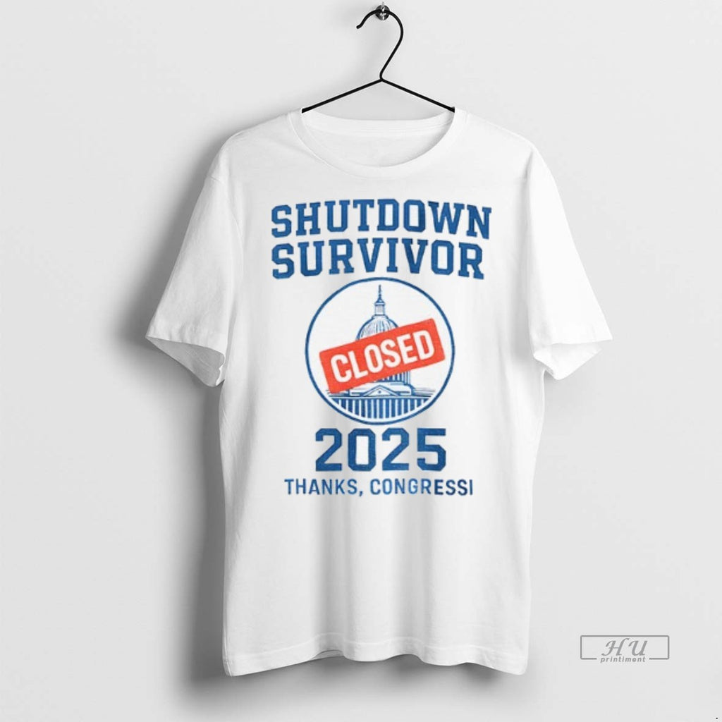 Officials Shutdown Survivor White House Closed 2025 T Shirt Sweater