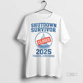 Officials Shutdown Survivor White House Closed 2025 T Shirt Sweater