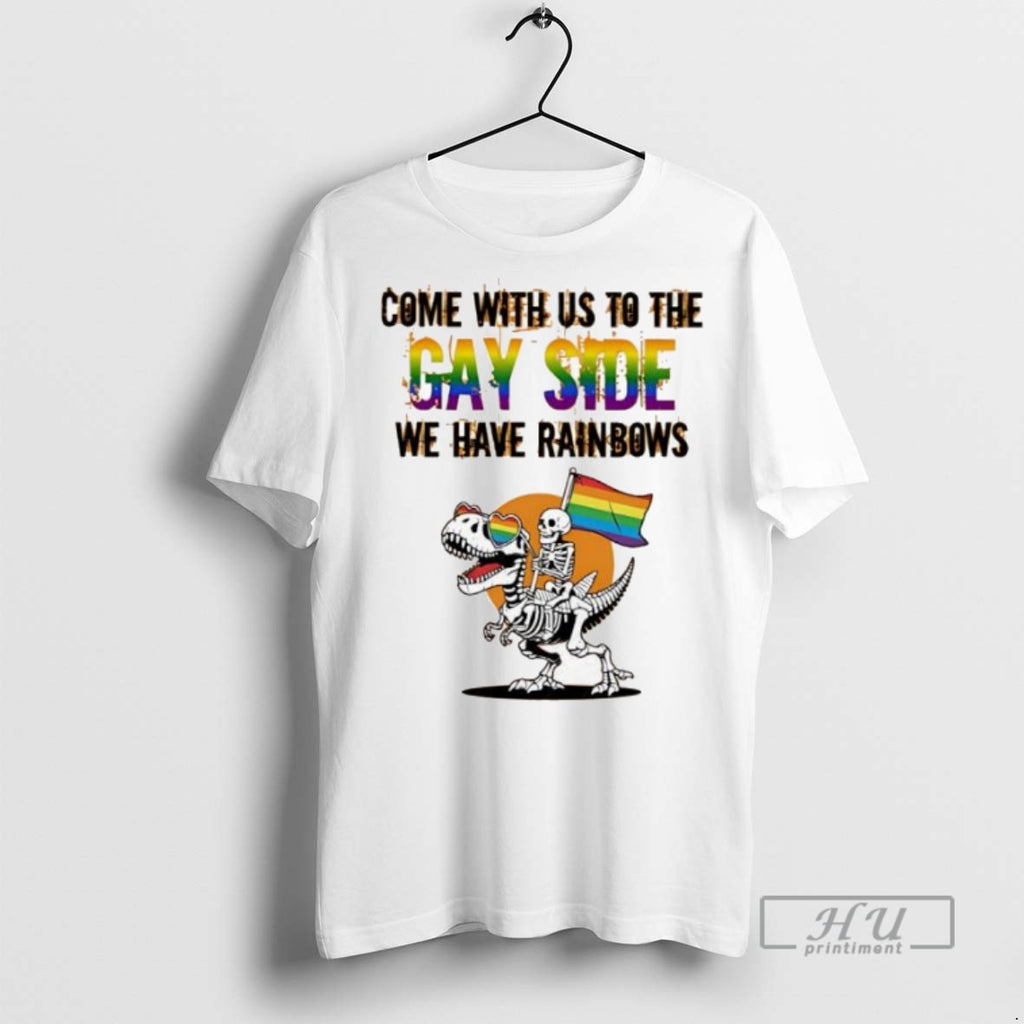 Officials Skeleton Riding A Tyrannosaurus Rex Come With Us To The Gay Side We Have