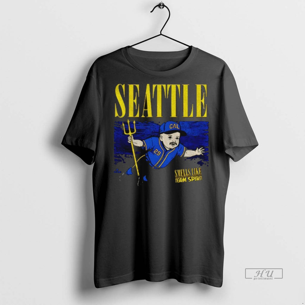 Officials Smells Like Team Spirit Cal Raleigh Seattle Mariners Never Mind Movie Style