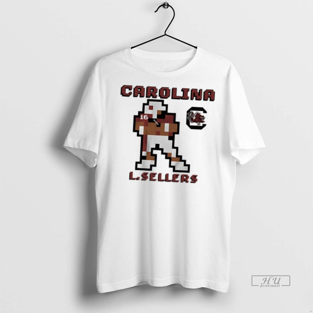 Officials South Carolina Gamecocks Football Lanorris Sellers Retro Baller T Shirt Sweater