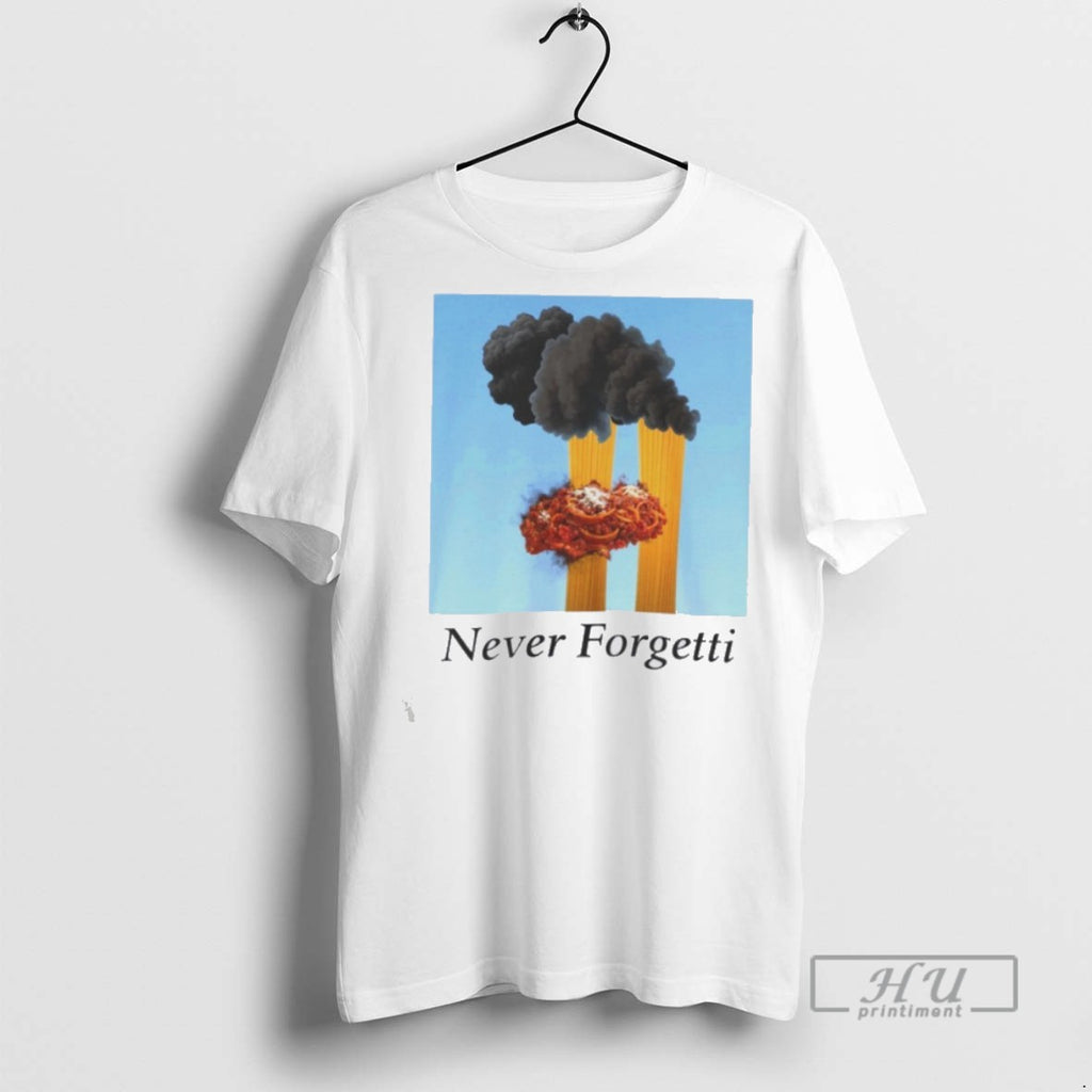 Officials Spaghetti Never Forgetti Funny T Shirt
