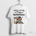 Officials Special Officer Doofy Reporting Ceramic Ceramic And Classic Dad Cap Tee Shirt Sweater