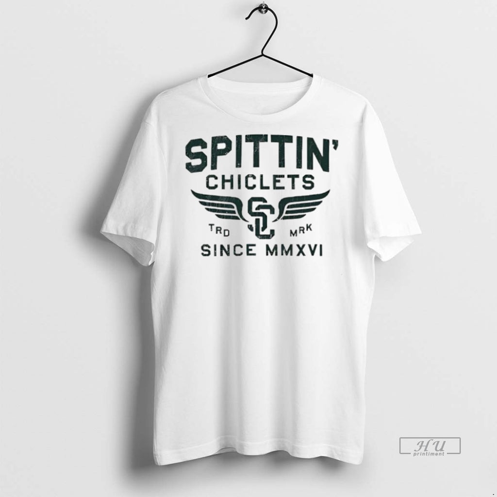 Officials Spittin Chiclets Hockey Wings Since Mmxvi Tee Shirt Sweater