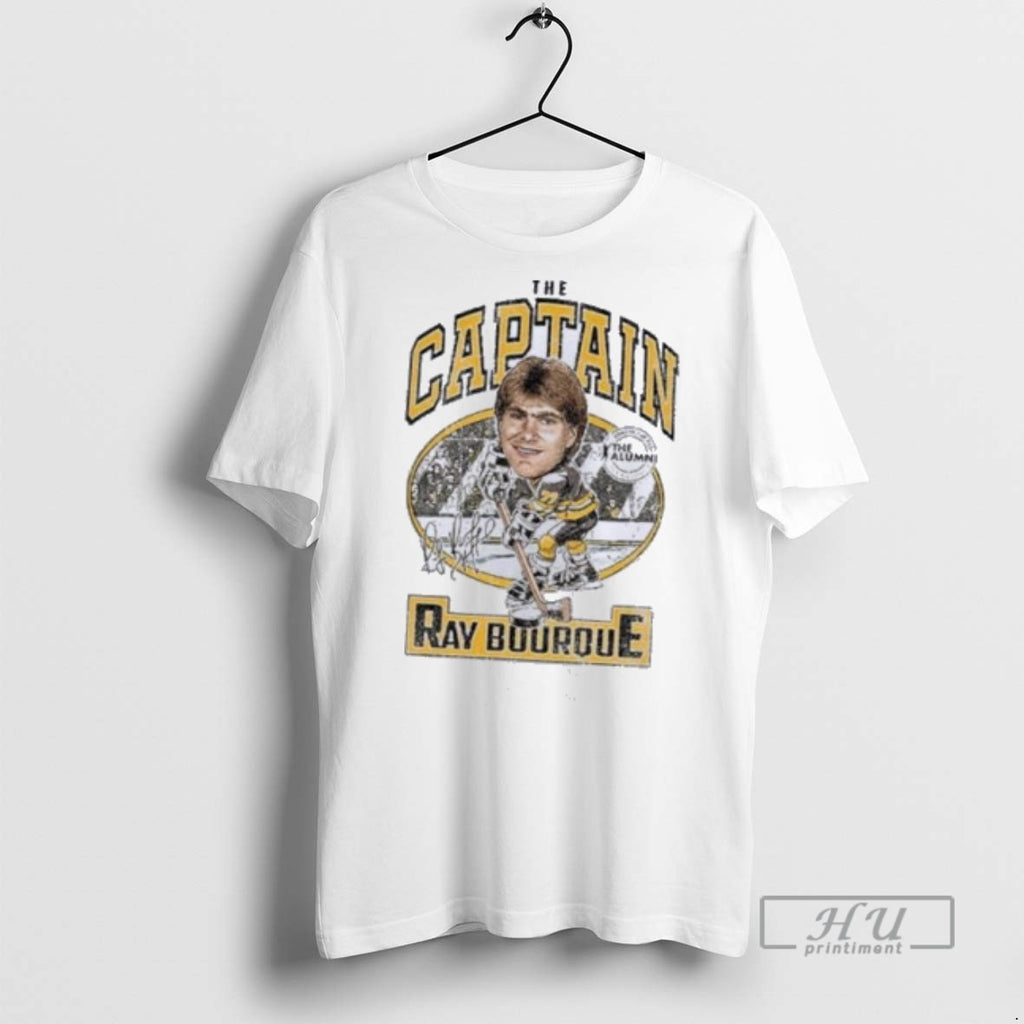 Officials Spittin Chiclets X Nhl Alumni Association Ray Bourque The Captain T Shirts