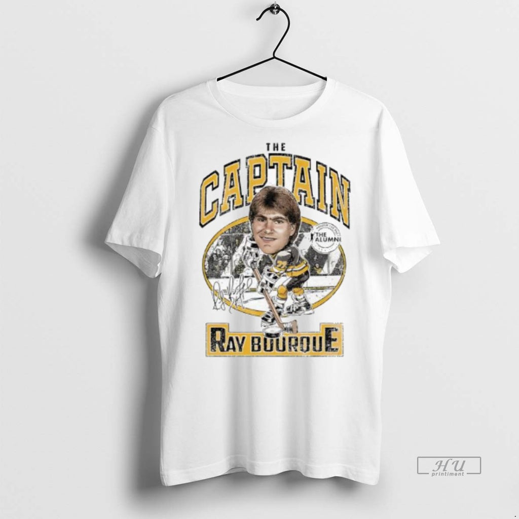 Officials Spittin Chiclets X Nhl Alumni Association Ray Bourque The Captain Signature Shirt Sweater